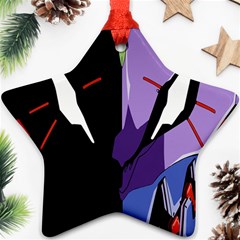 Monster Face Drawing Paint Ornament (Star)