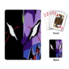 Monster Face Drawing Paint Playing Card