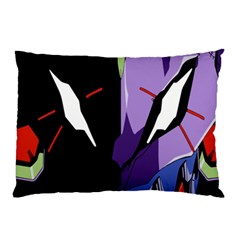 Monster Face Drawing Paint Pillow Case