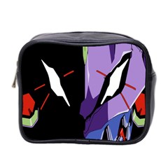 Monster Face Drawing Paint Mini Toiletries Bag 2-Side