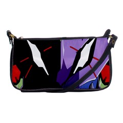 Monster Face Drawing Paint Shoulder Clutch Bags