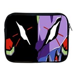 Monster Face Drawing Paint Apple iPad 2/3/4 Zipper Cases Front