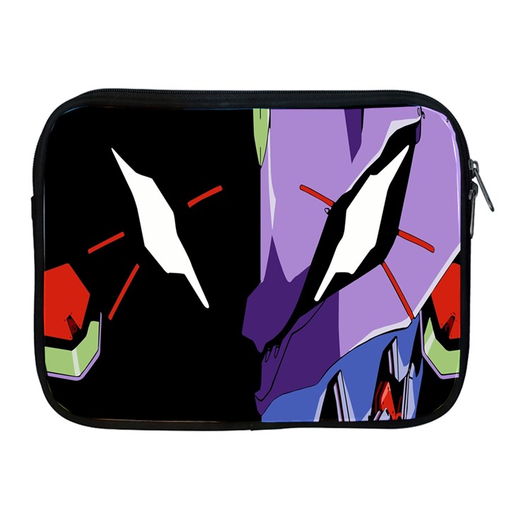 Monster Face Drawing Paint Apple iPad 2/3/4 Zipper Cases