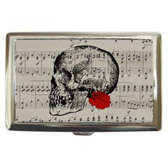 Skull And Rose  Cigarette Money Cases