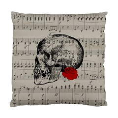 Skull And Rose  Standard Cushion Case (one Side)