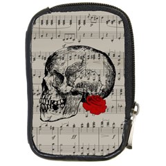 Skull And Rose  Compact Camera Cases