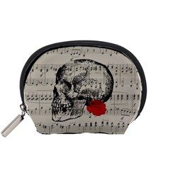 Skull And Rose  Accessory Pouches (small) 