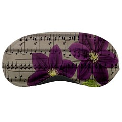 Vintage Purple Flowers Sleeping Masks by Valentinaart