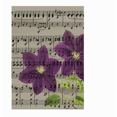 Vintage Purple Flowers Large Garden Flag (two Sides)