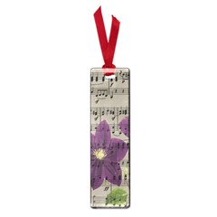 Vintage Purple Flowers Small Book Marks by Valentinaart