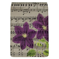 Vintage Purple Flowers Flap Covers (s) 