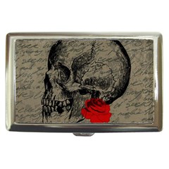 Skull And Rose  Cigarette Money Cases