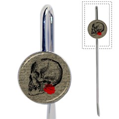 Skull And Rose  Book Mark