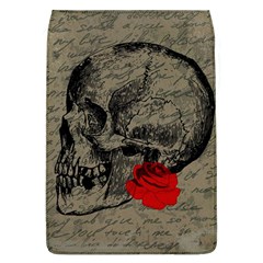 Skull And Rose  Flap Covers (l)  by Valentinaart