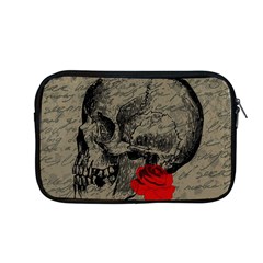 Skull And Rose  Apple Macbook Pro 13  Zipper Case by Valentinaart