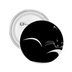 Cat Black Vector Minimalism 2 25  Buttons