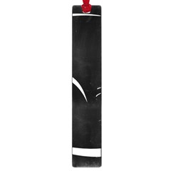 Cat Black Vector Minimalism Large Book Marks by Simbadda