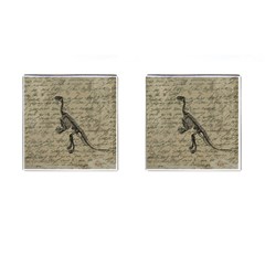 Dinosaur Skeleton Cufflinks (square)