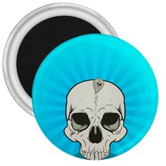 Skull Ball Line Schedule 3  Magnets