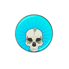 Skull Ball Line Schedule Hat Clip Ball Marker (4 Pack) by Simbadda