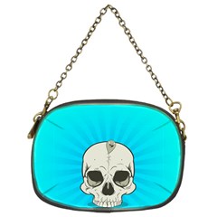 Skull Ball Line Schedule Chain Purses (two Sides)  by Simbadda