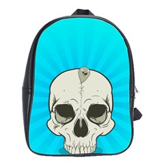 Skull Ball Line Schedule School Bags(large)  by Simbadda