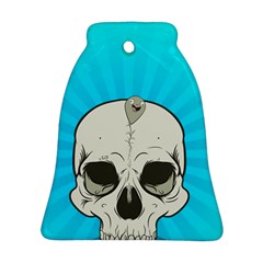 Skull Ball Line Schedule Bell Ornament (two Sides)