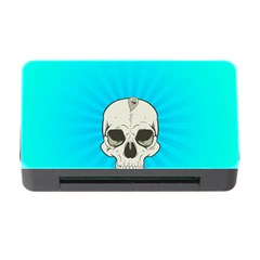 Skull Ball Line Schedule Memory Card Reader With Cf by Simbadda