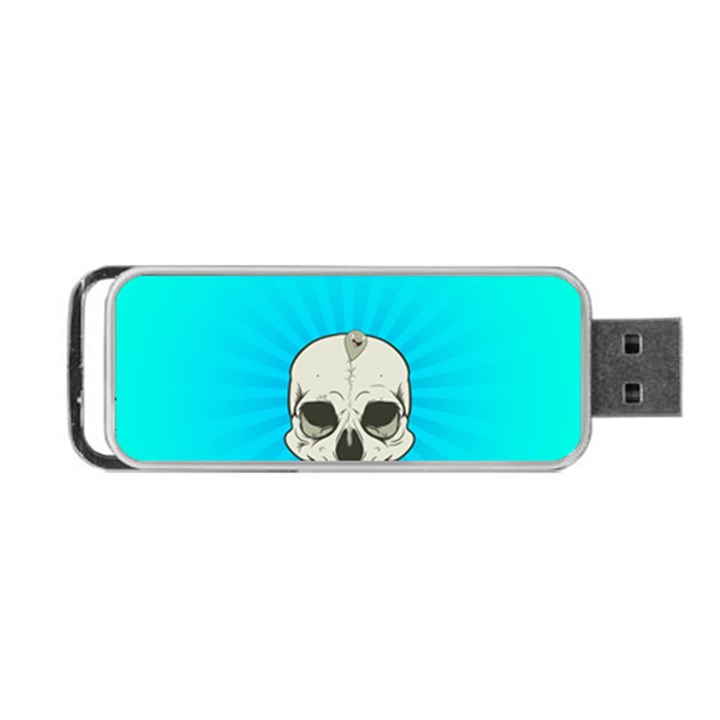 Skull Ball Line Schedule Portable USB Flash (One Side)