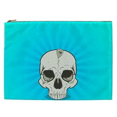 Skull Ball Line Schedule Cosmetic Bag (xxl)  by Simbadda