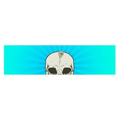 Skull Ball Line Schedule Satin Scarf (oblong)