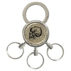 Skull 3-ring Key Chains