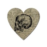 Skull Heart Magnet Front