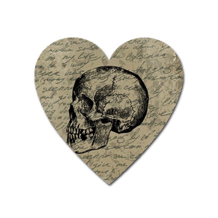 Skull Heart Magnet