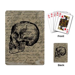 Skull Playing Card by Valentinaart