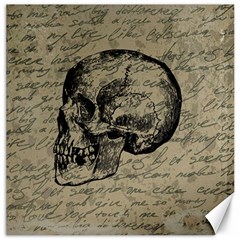 Skull Canvas 16  X 16  