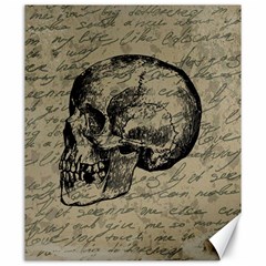 Skull Canvas 20  X 24   by Valentinaart