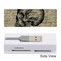 Skull Memory Card Reader (stick)  by Valentinaart