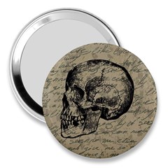 Skull 3  Handbag Mirrors