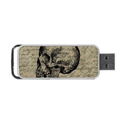 Skull Portable Usb Flash (one Side)