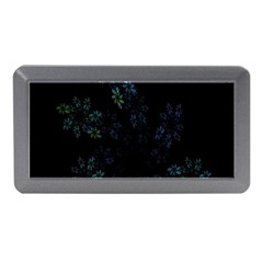 Fractal Pattern Black Background Memory Card Reader (mini) by Simbadda