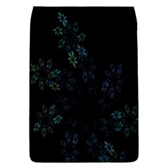 Fractal Pattern Black Background Flap Covers (l)  by Simbadda