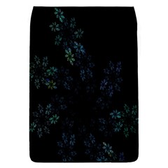 Fractal Pattern Black Background Flap Covers (s)  by Simbadda