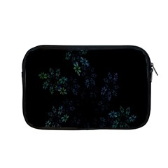 Fractal Pattern Black Background Apple Macbook Pro 13  Zipper Case