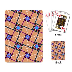 Overlaid Patterns Playing Card