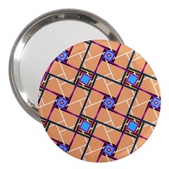 Overlaid Patterns 3  Handbag Mirrors