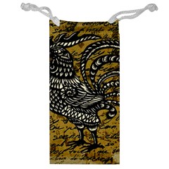 Vintage Rooster  Jewelry Bag