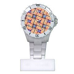 Overlaid Patterns Plastic Nurses Watch