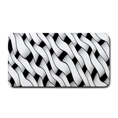 Black And White Pattern Medium Bar Mats