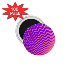 Pink And Purple 1 75  Magnets (100 Pack) 